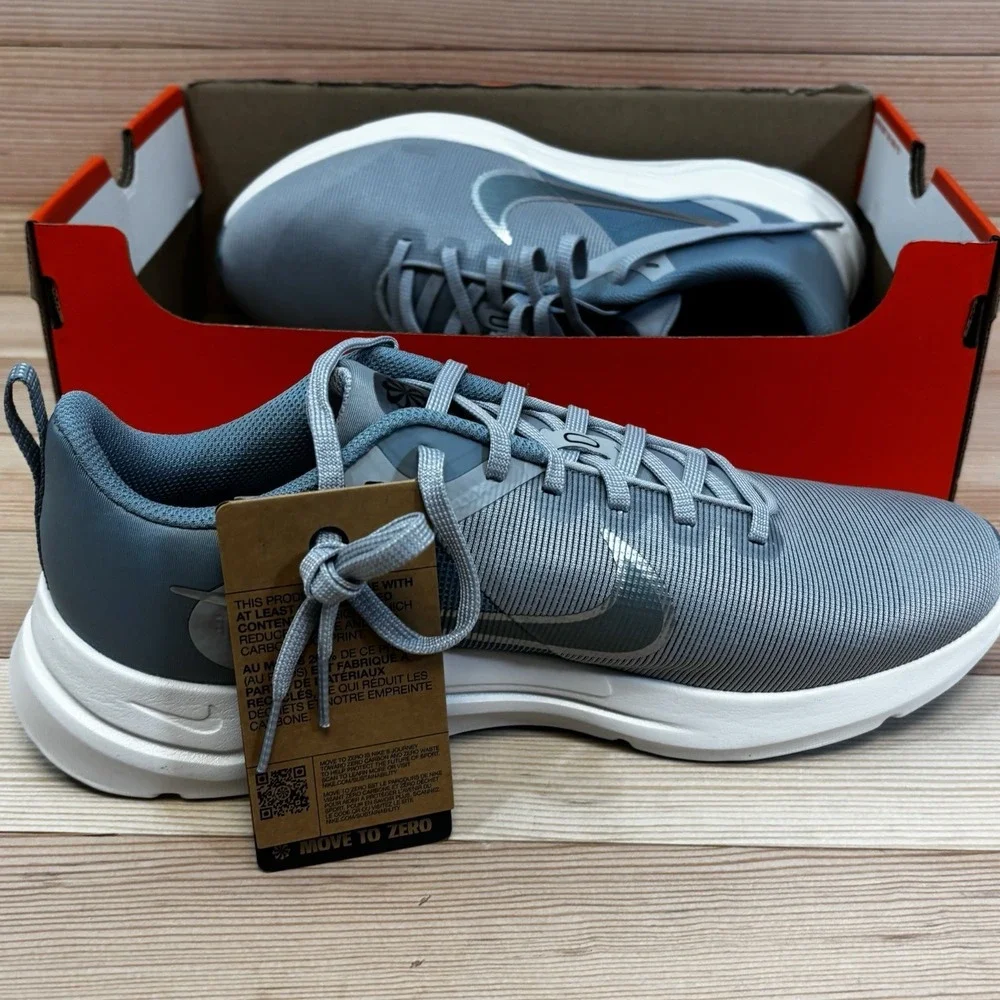 Nike Downshifter 12 Light Smoke Grey Photon Mens Sneaker Size 9.5 DD9293-004